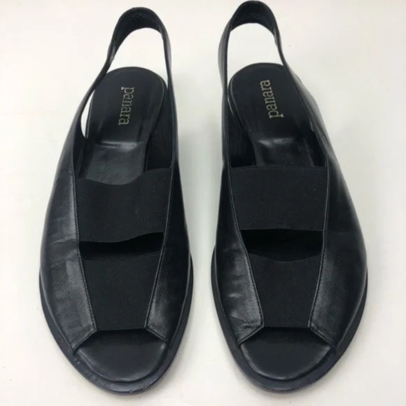 Panara Flat Sandal with Sling Black 7.5 - Picture 12 of 14